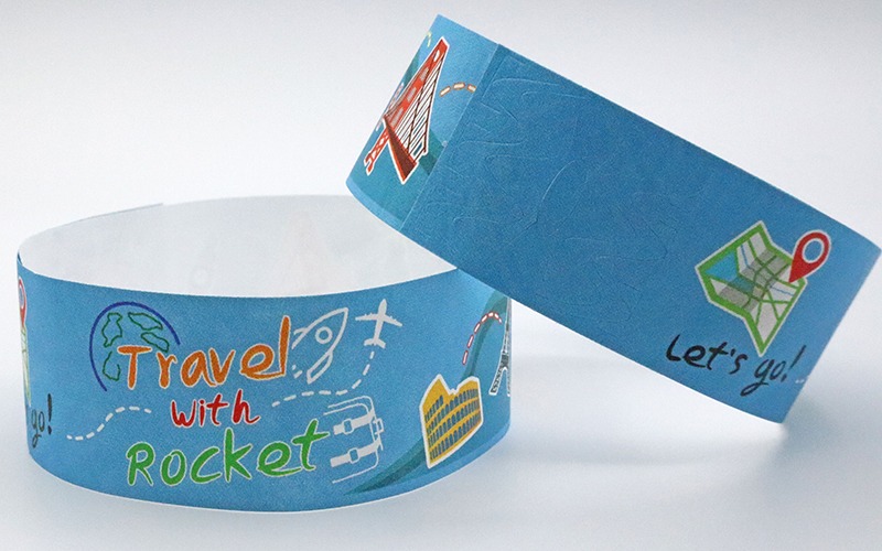 合成紙リストバンド