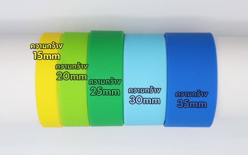 ラバーバンド(ラババン)の幅